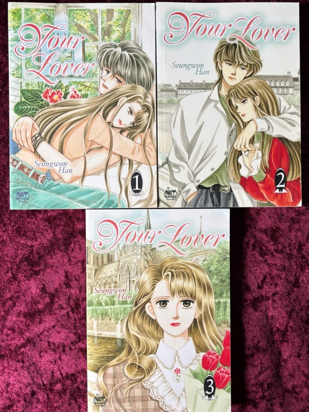 Your Lover Manga Volumes 1-3 by Seungwon Han